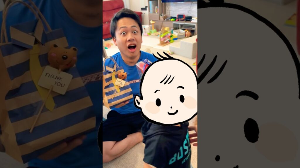 【父の日】子どもとこっそり計画したサプライズが大成功した瞬間🌹