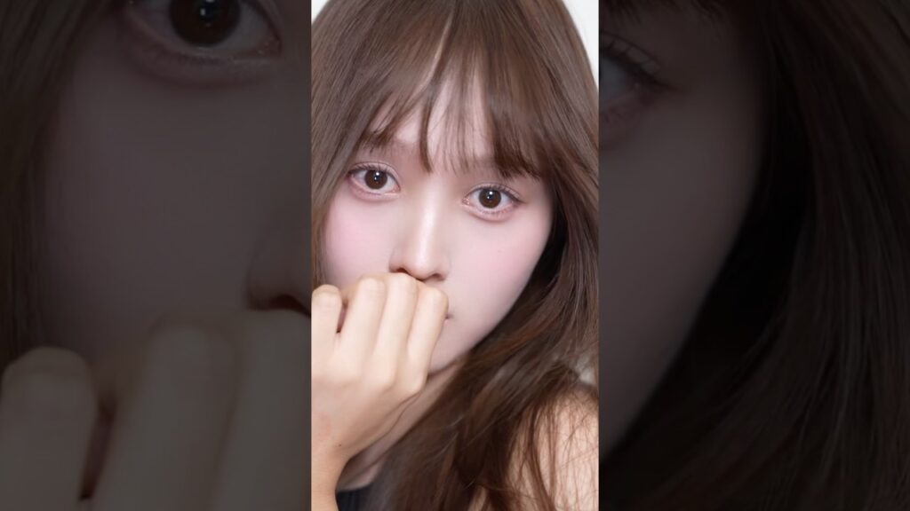 裸眼褒めてもらったからカラコン外してみたんだー