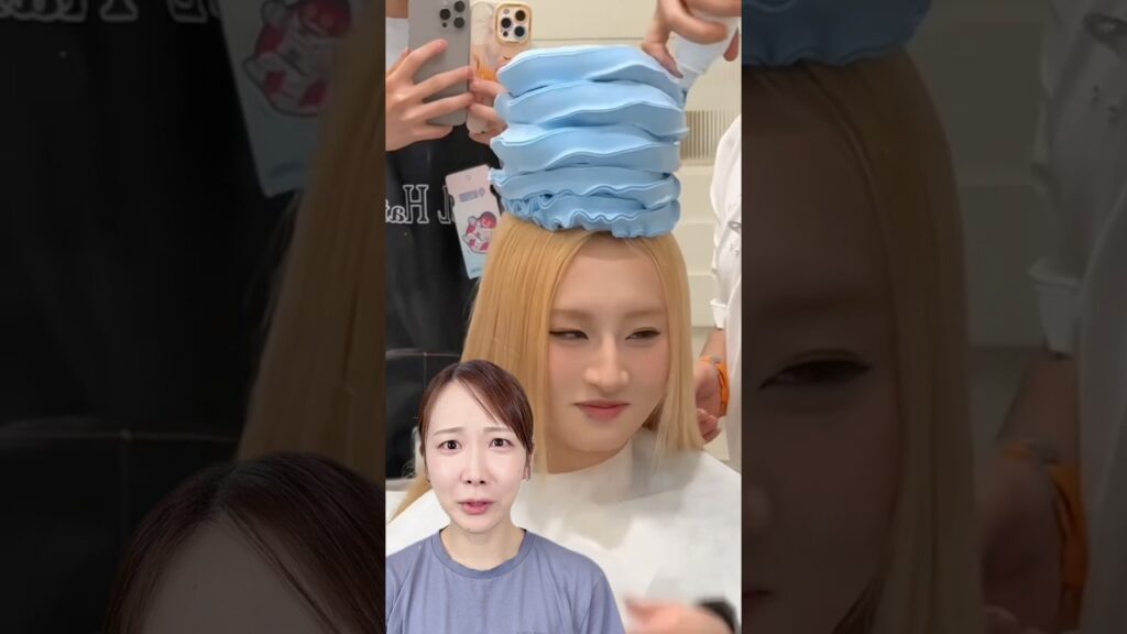SNSで見かける泡ヘアカラーにチャレンジ！！