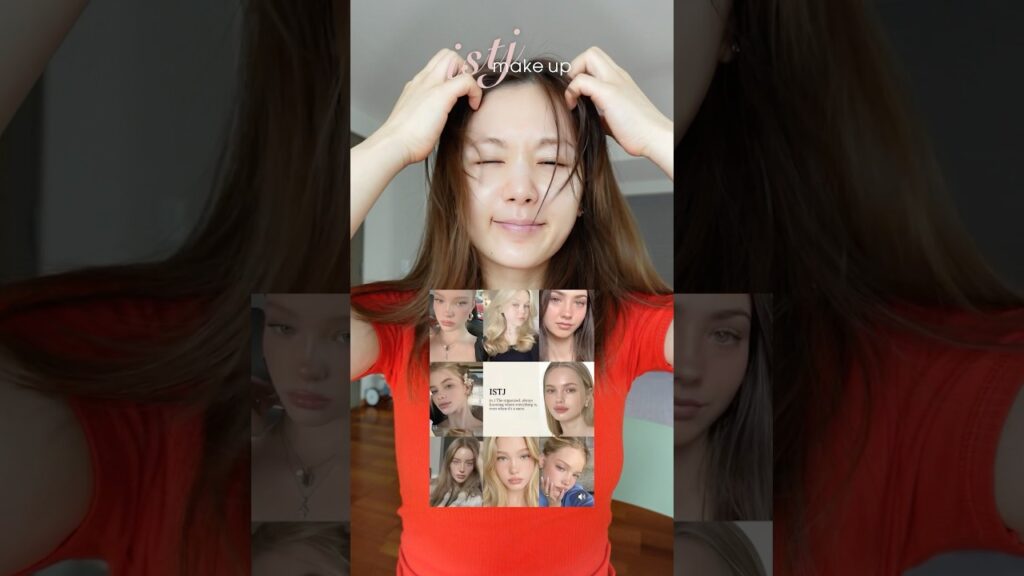 話題のMBTIメイクやってみた❤️【ISTJ】#shorts