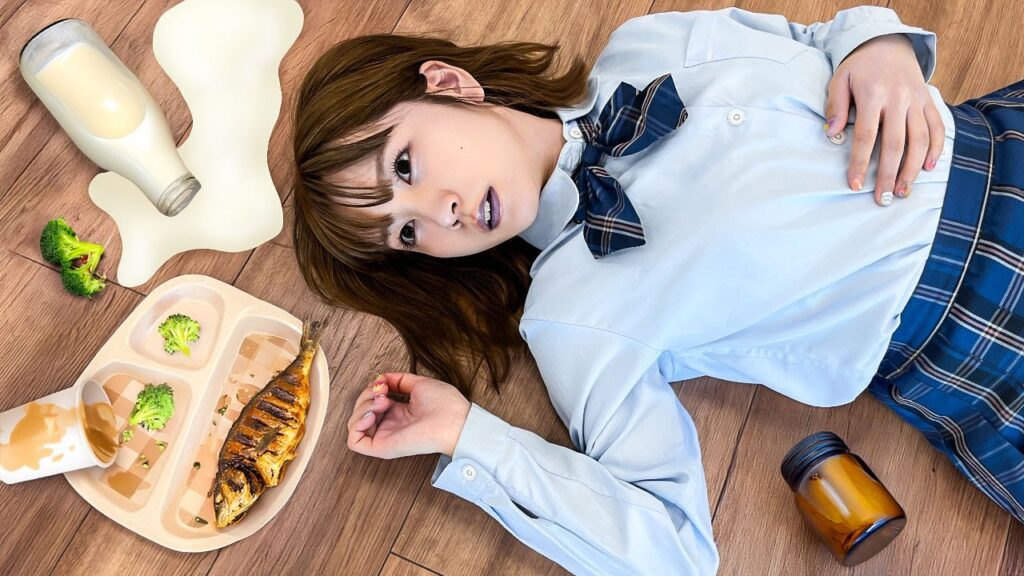 どみちゃんの給食に毒が盛られていました・・・・・・