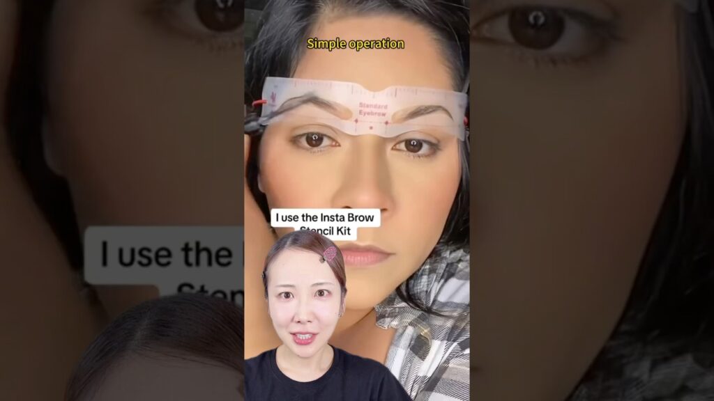 眉毛テンプレートが時短すぎてビビった件