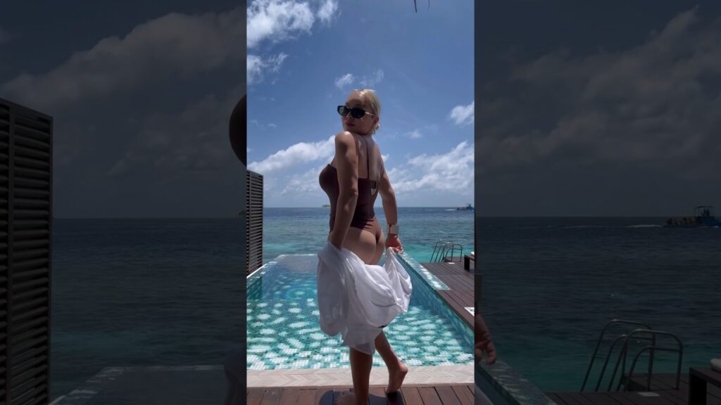 60キロ越えでも好きな水着を着る♡