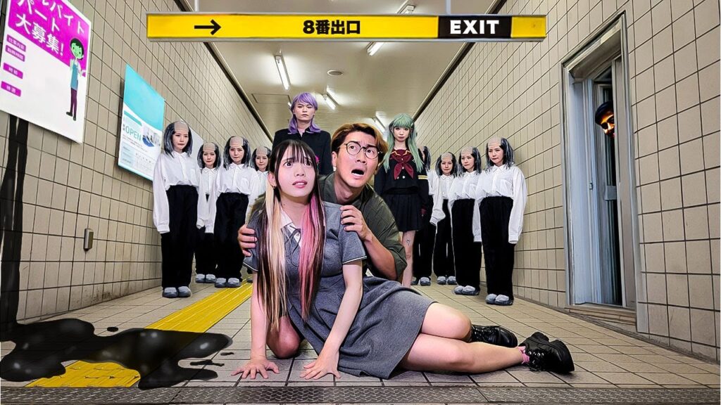 【8番出口】無限ループする駅に閉じ込められました・・・・【寸劇】