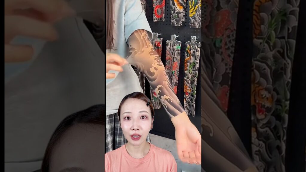 SNSでバズった刺青アームカバーは本当に使えるのか検証！！