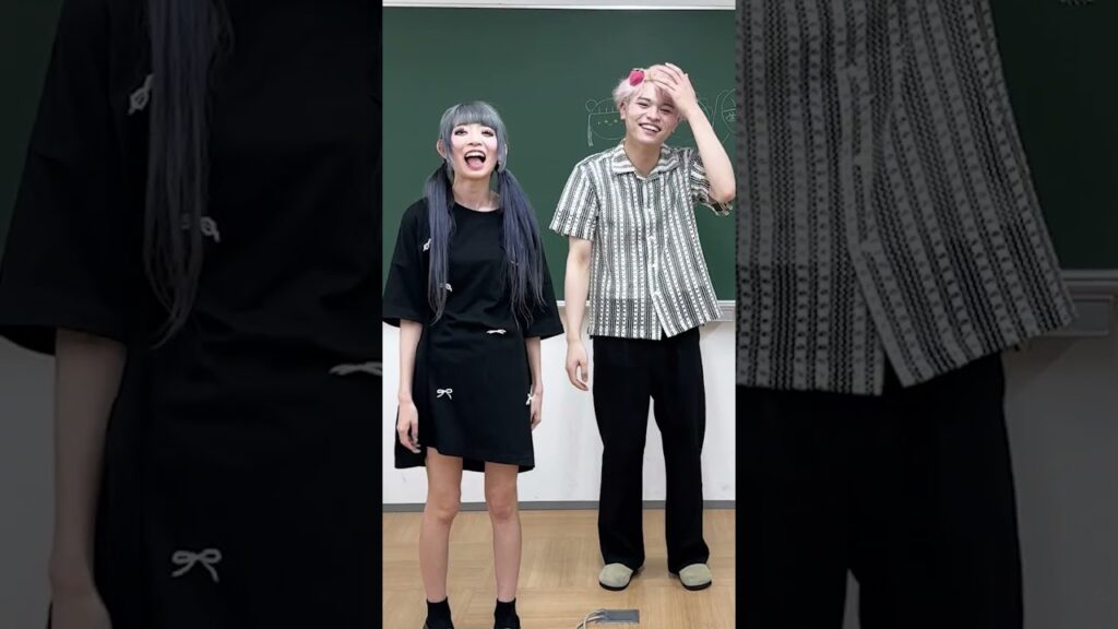 教室のあるものでモノマネチャレンジしたらなんか違ったwww