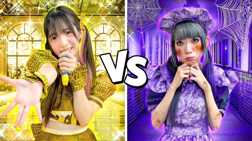 【寸劇】お金持ちアイドルVS貧乏アイドル！人気者になれるのはどっち！？