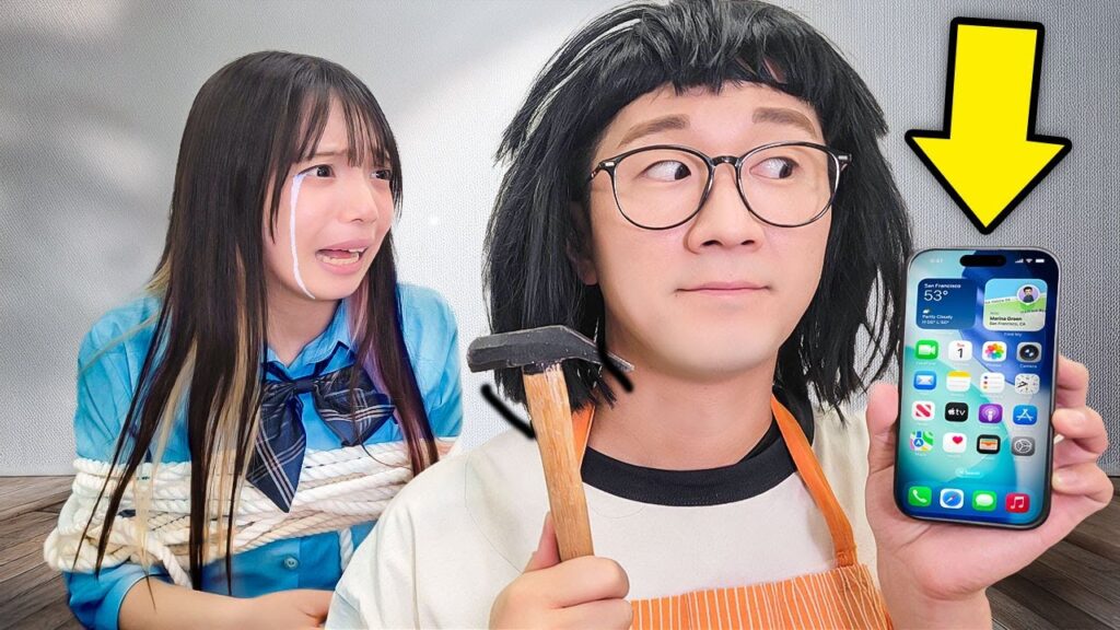 【寸劇】今すぐiPhone返して！スマホ使いすぎてママに取り上げられました・・・