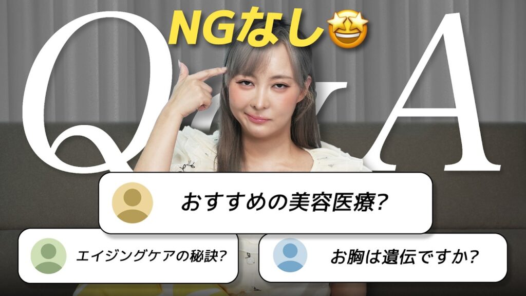 チャンネル名の変更記念Q&A