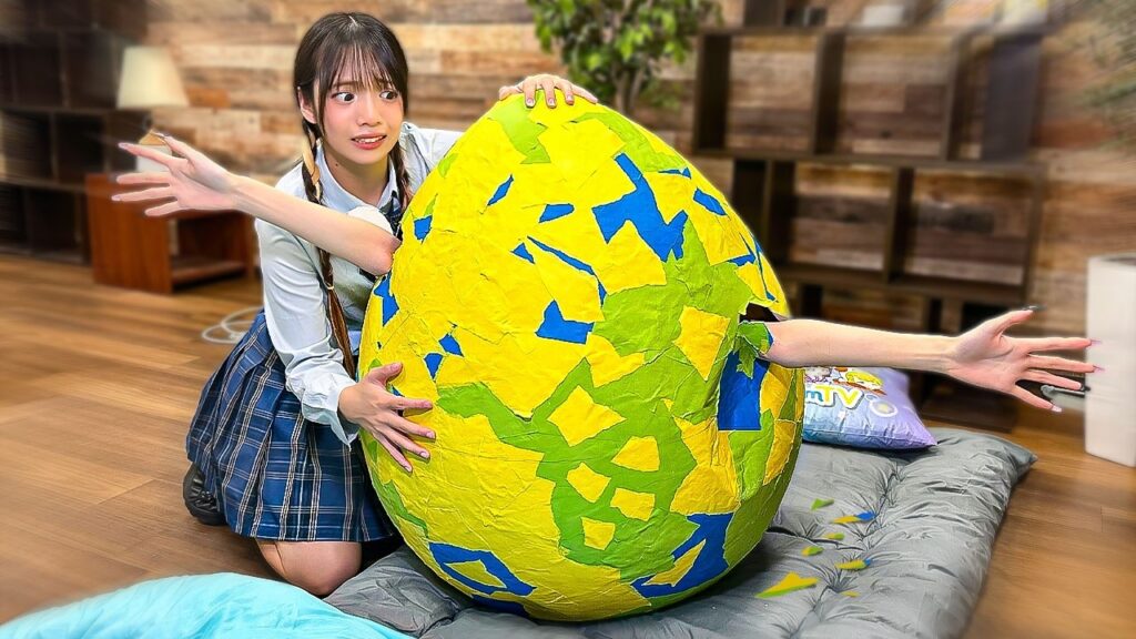 卵の中身は？超巨大卵を拾ってしまいました【寸劇】