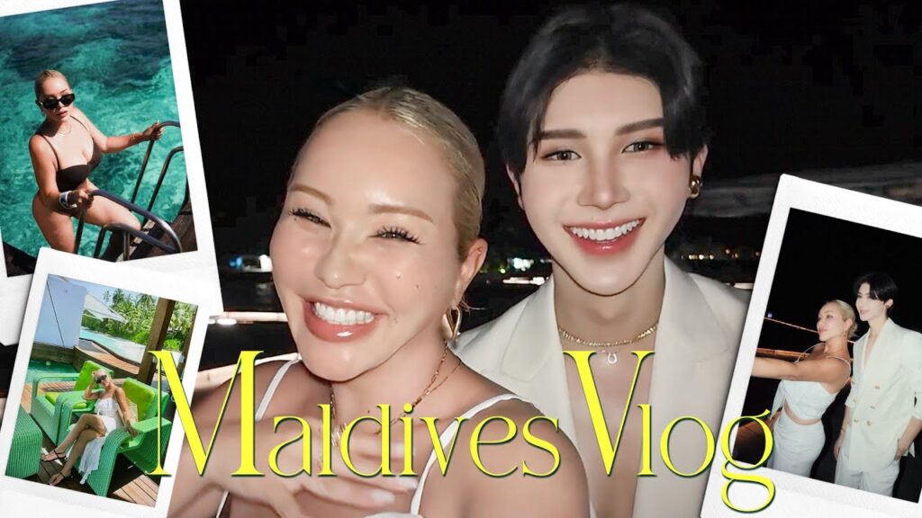 ギュテとお仕事でモルディブ🇲🇻とカタール🇶🇦へ🫶超濃厚vlog ✈️【前編】