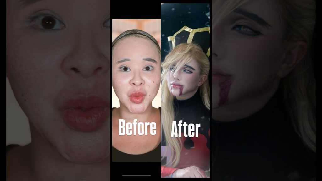 世界一の激変メイクはこちら #demonslayer #マリリン #鬼滅の刃