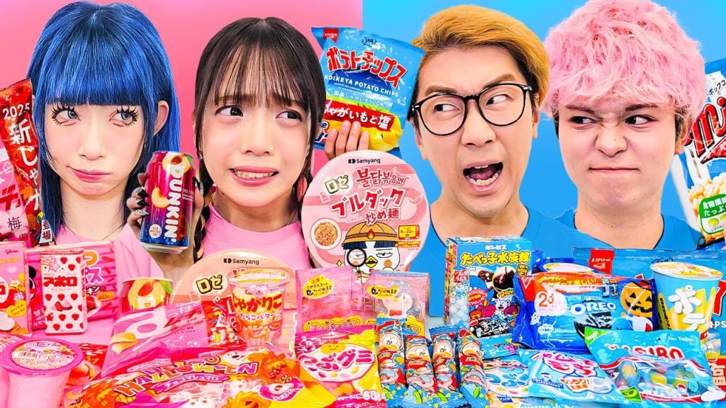 男女でASMRしたら爆笑しすぎたｗ【対決】