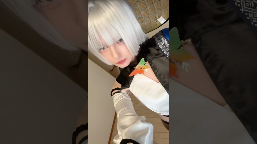 ニケのナユタコスプレしてみました　🤩