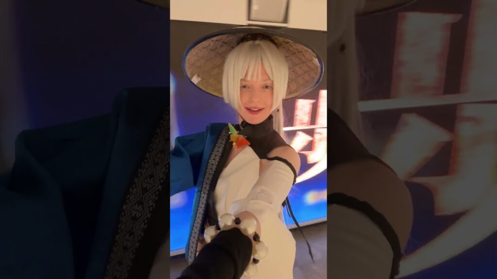 ニケのナユタのコスプレして新宿駅に行った結果、、🤩