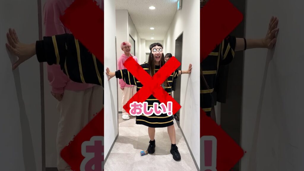 目隠しをして缶を潰せ！ #shorts