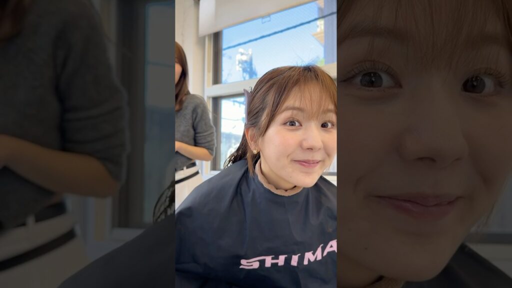 【垢抜け】前髪切ったら垢抜けた💓✨✂️ #shorts