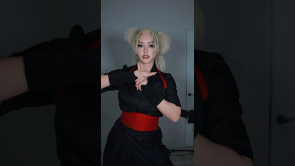 いっせーのーでナルトダンス #ナルトメイク #マリリン #テマリ