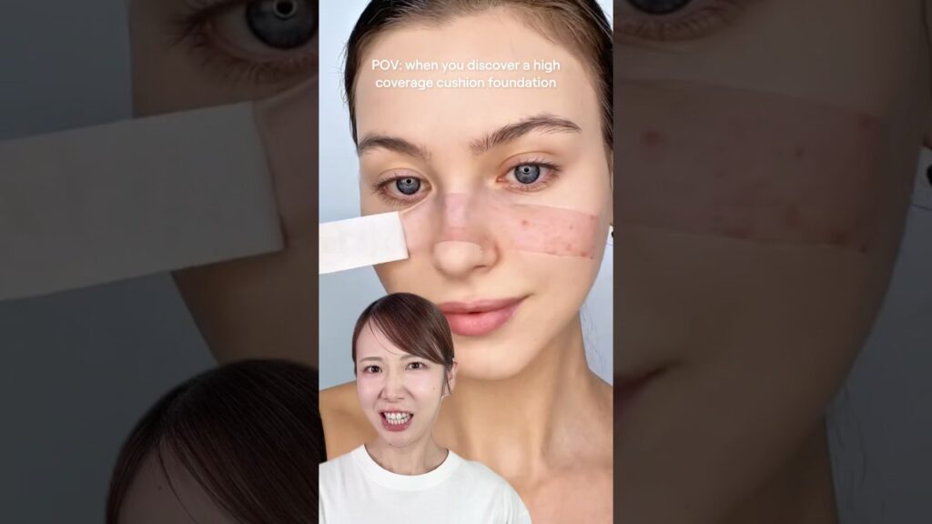 SHEINのクッションファンデがめっちゃカバー力あるらしい！！