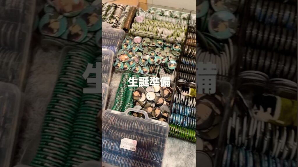 リヴァイの祭壇準備期間に入ったため動画頻度落ちまくります🥲💚#進撃の巨人 #リヴァイ #祭壇 #オタク