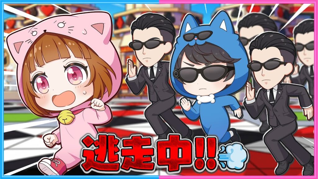 ぴのvsちろるハンター軍団で逃走中！【 逃走中 ハンターVS逃走者!キミはどっちで勝利できるか!? 】