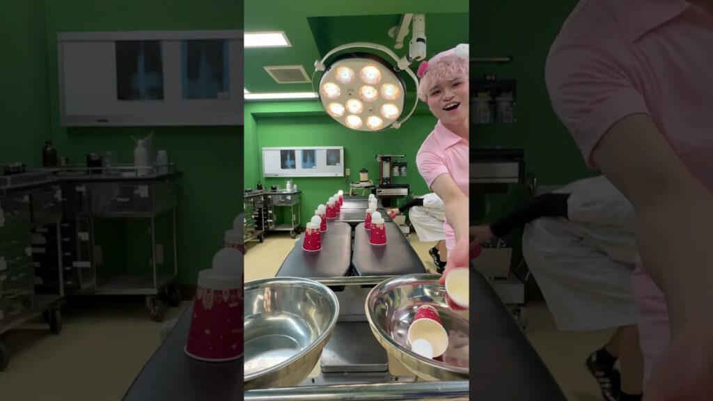 ゆめちゃんvsせおりんでピンポン球レース対決やってみた！　#shorts