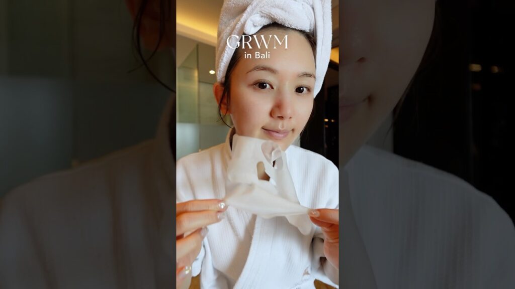旅行先での朝準備🫧 #GRWM #shorts
