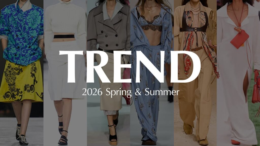 2026年春夏、何が変わる？海外コレクションから読み解くファッショントレンドの流れ｜レディース