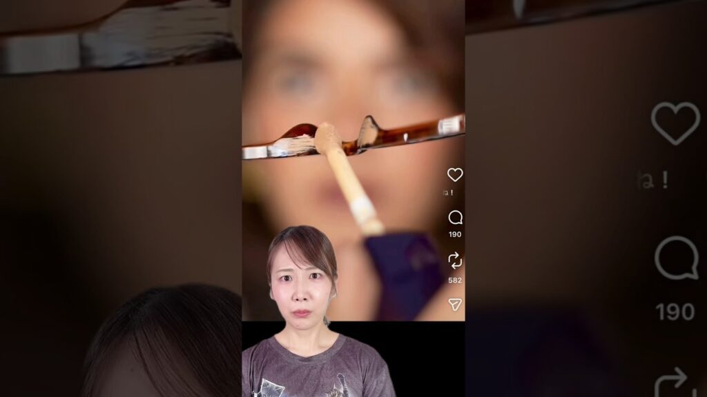 【検証】メガネにファンデ塗ったらメイクが崩れないらしい！！