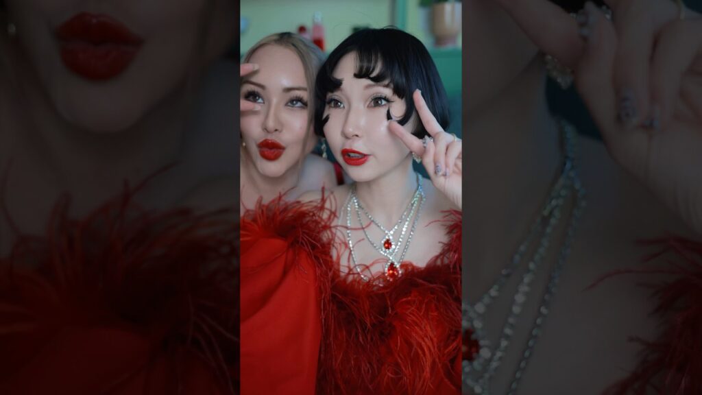 あさぎーにょにメイクオフさせていただきます！！ #マリリン #asmr #skincare #コラボ #あさぎーにょ