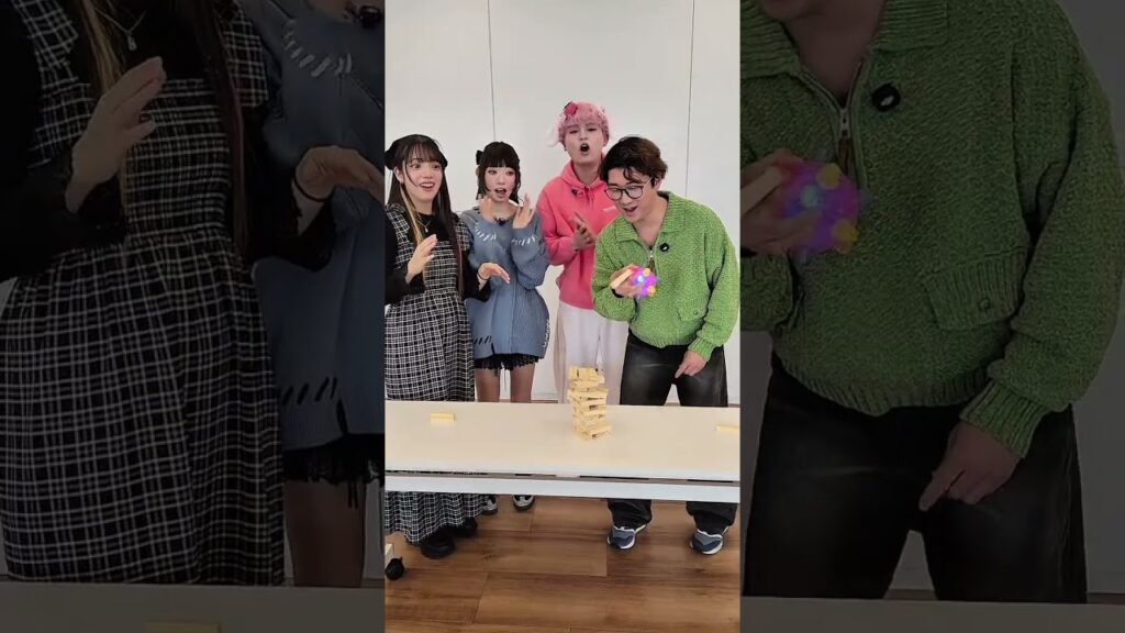 ブルブルジェンガ・・・? #shorts ブルブルジェンガ・・・? #shorts