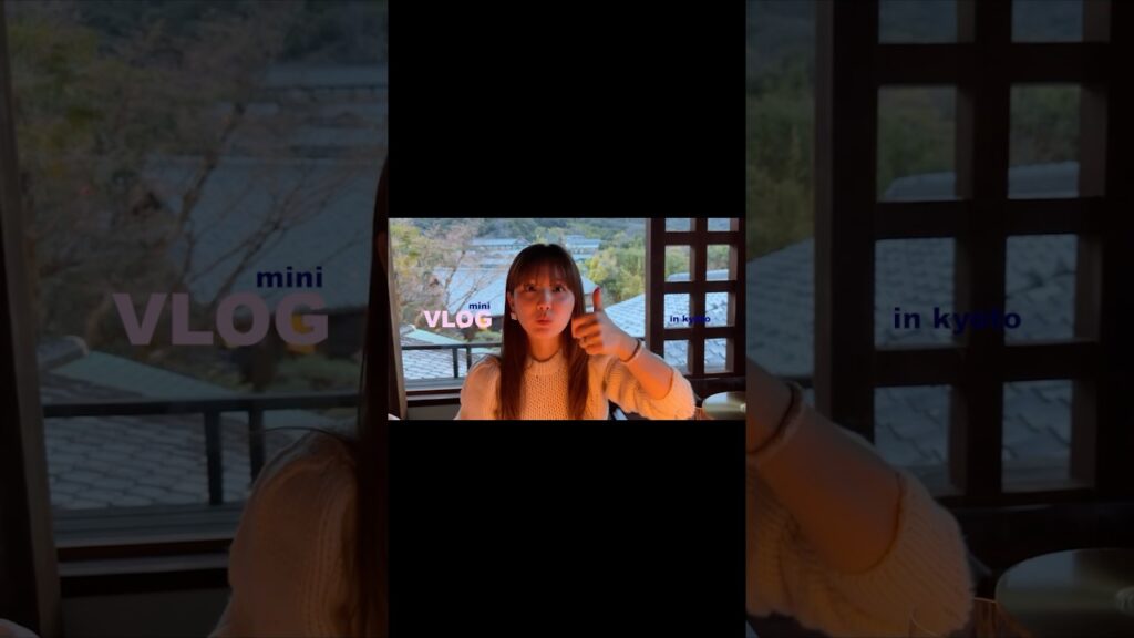 【京都vlog】誕生日旅行に行ってきた🩷✨🎂 #shorts