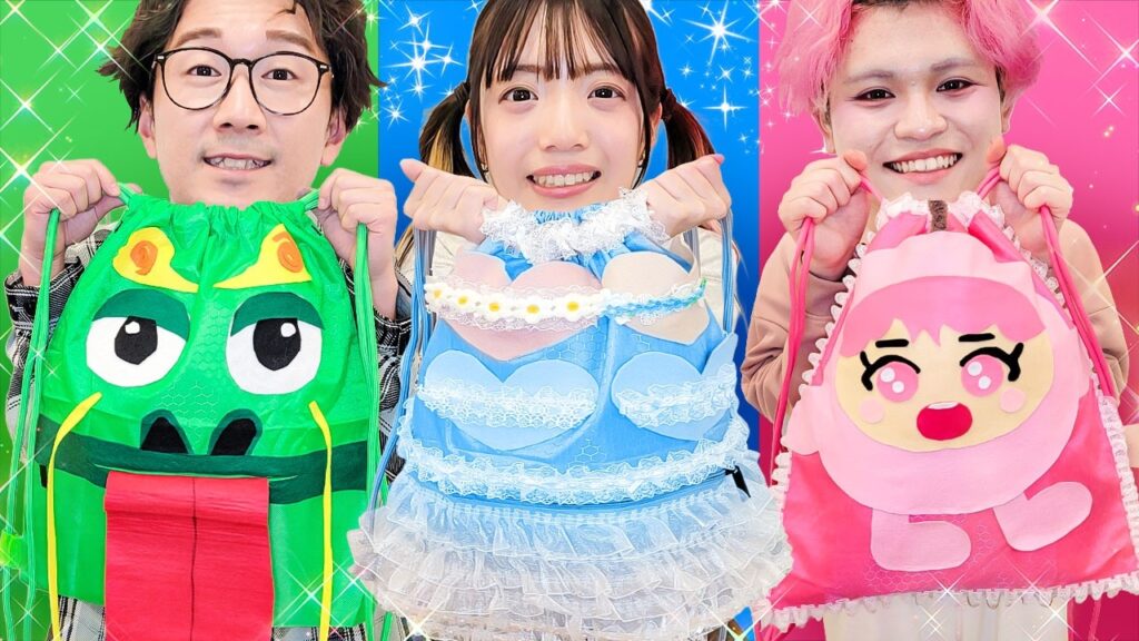 メンバーカラー別ナップサックをデコデコしてみた!【DIY】 メンバーカラー別ナップサックをデコデコしてみた!【DIY】