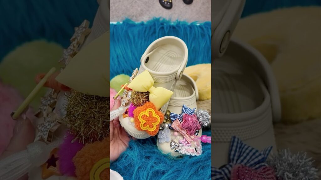 クロックスデコったよ🔥#crocs #クロックス