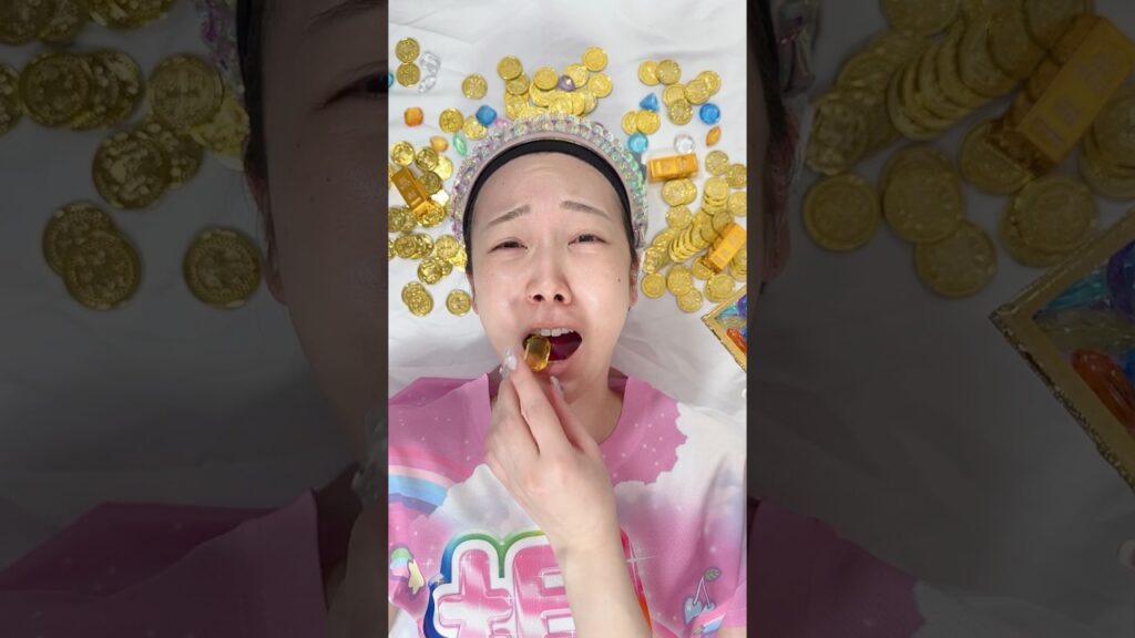 宝石を食べるASMR【容赦のない友人】