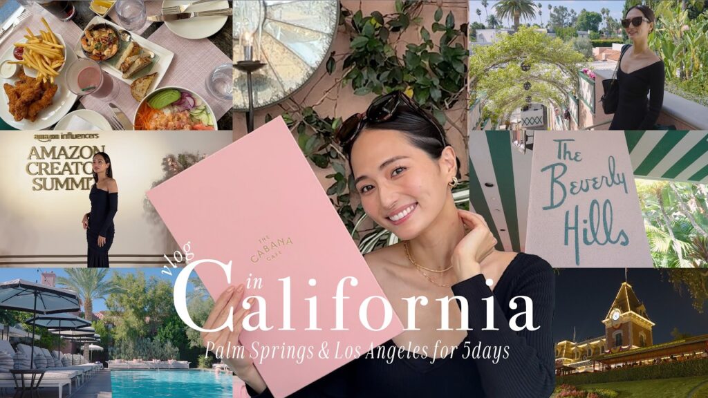 【VLOG】LAで過ごした5日間🇺🇸🍔【パーティー/グルメ/ファッション】