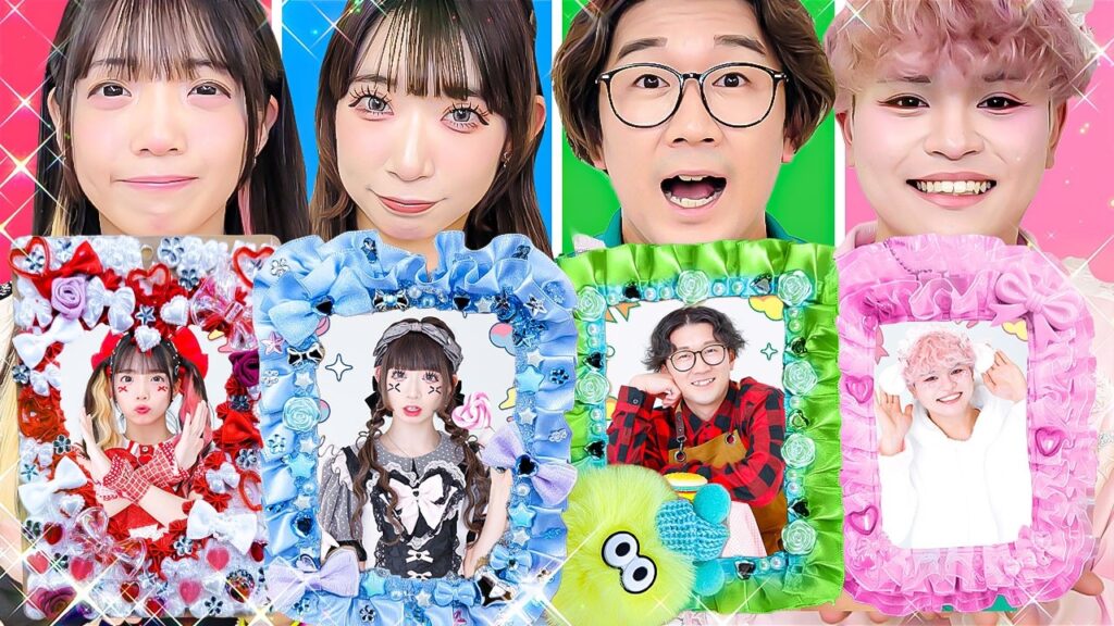 メンバーカラー別！ホイップ写真デコしたら可愛すぎた！【推し活】