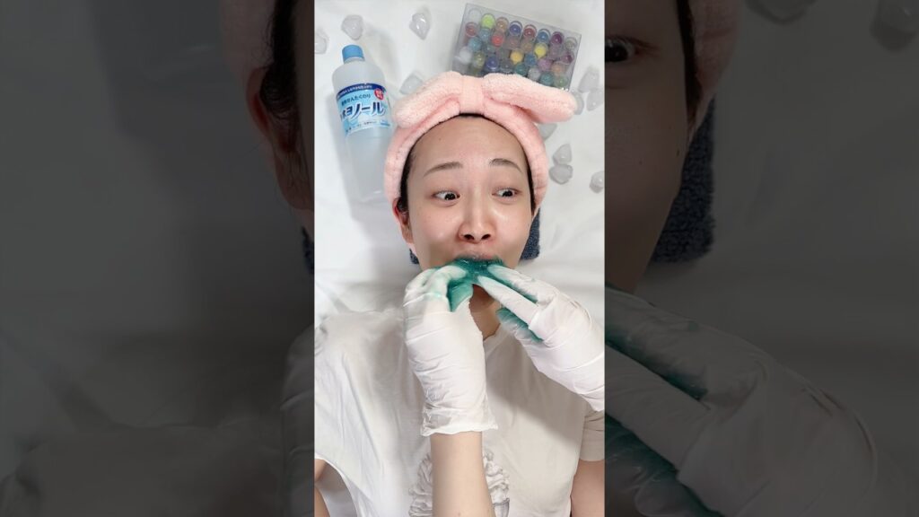 スライムを食べるASMR【容赦のない友人】