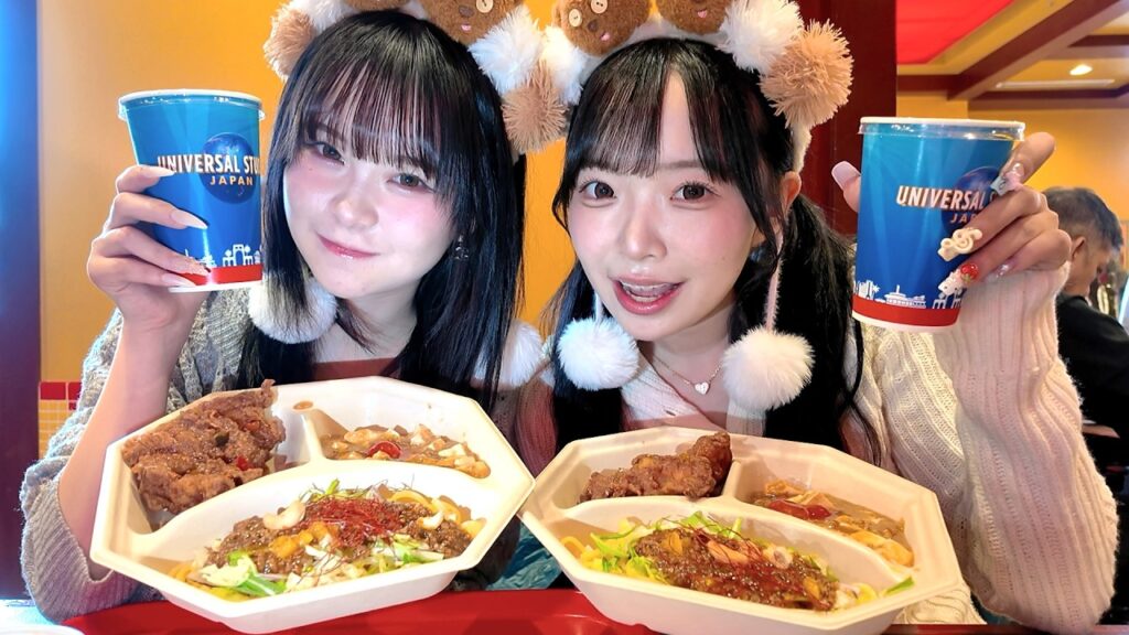 ユニバで美味しいご飯食べながらひなこちゃんとひたすら爆語りするよ🥹
