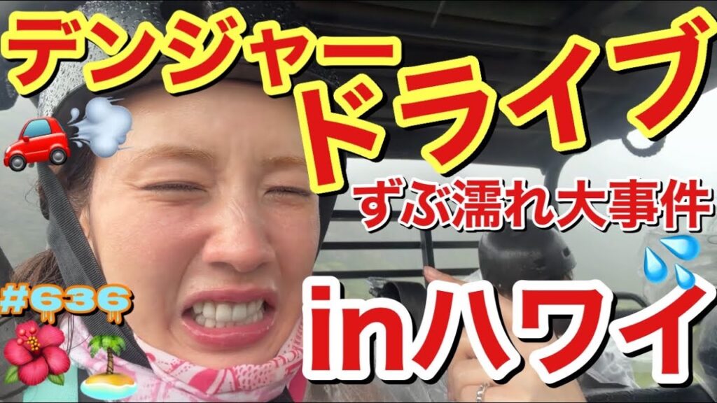 雨季のハワイでやれる事をひたすらやったんだが終始マジで何？！ってことばっかりで踏んだり蹴ったりな旅でした🌺それでも楽しめる私たちはやっぱり家族でオハナだよねって話し