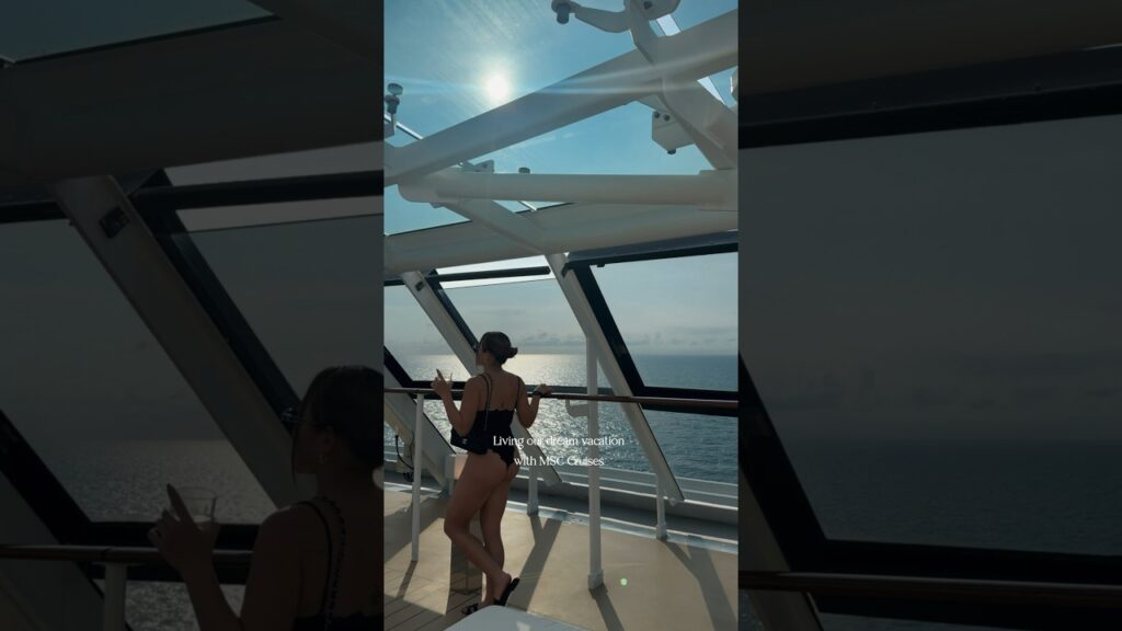 60キロ越えでも好きな水着を着る🚢🩷 #マリリン #msc