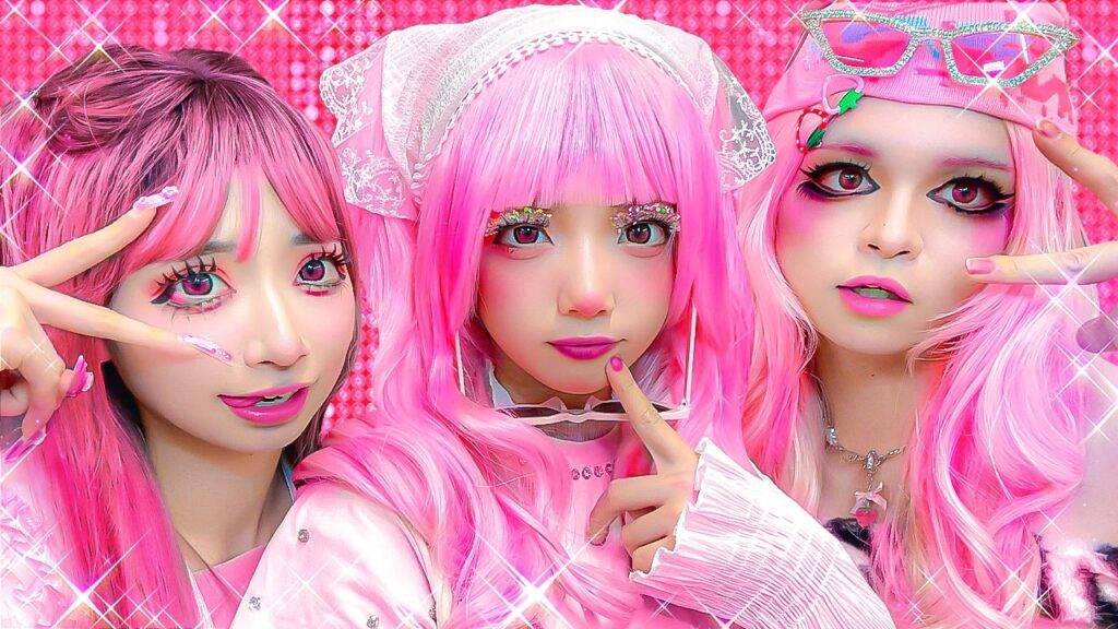 ピンクだけでギャルコーデしたら可愛すぎた♡！！！