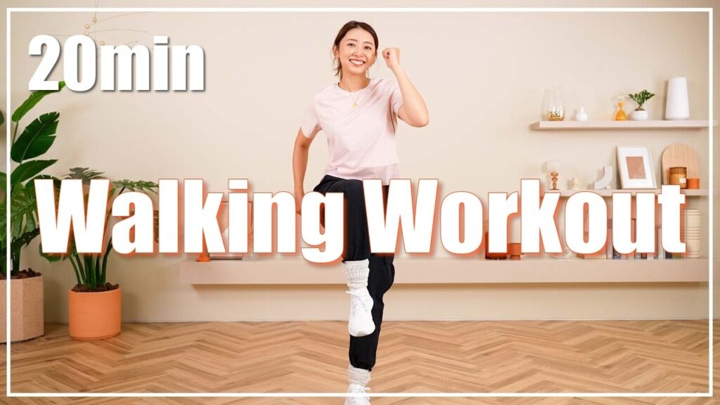 20 Min Walking Workout at Home | Low Impact, No Jumping, Beginner Friendly