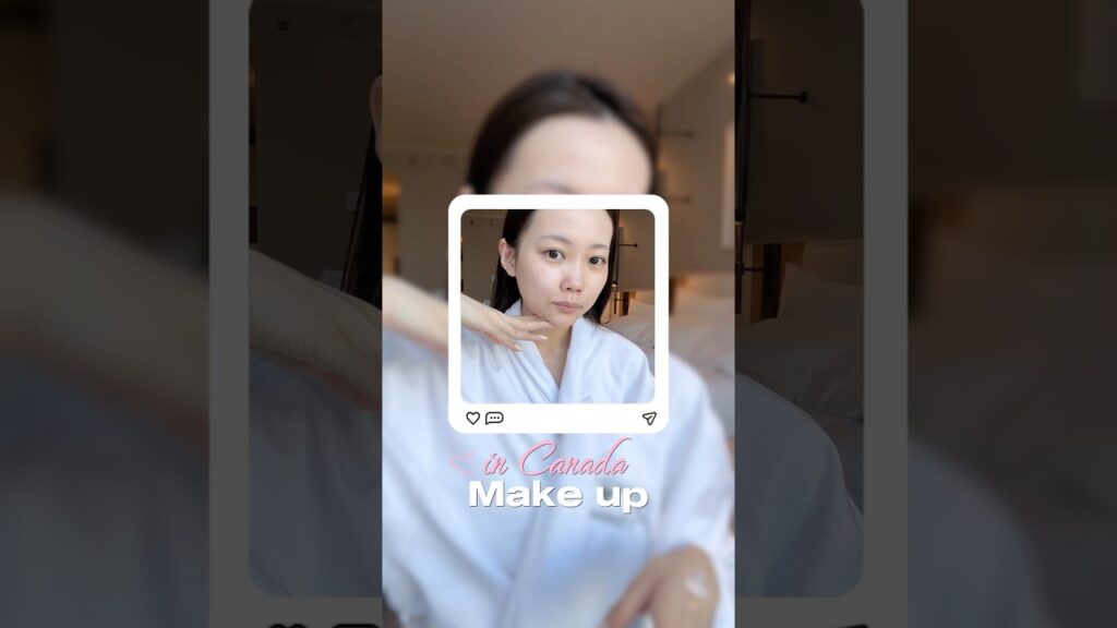 旅行の時にしたメイク💄紫外線/盛れる/ピンクメイク